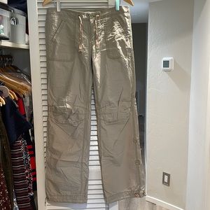 Gap Cotton Pants Capris with Roll Up Options